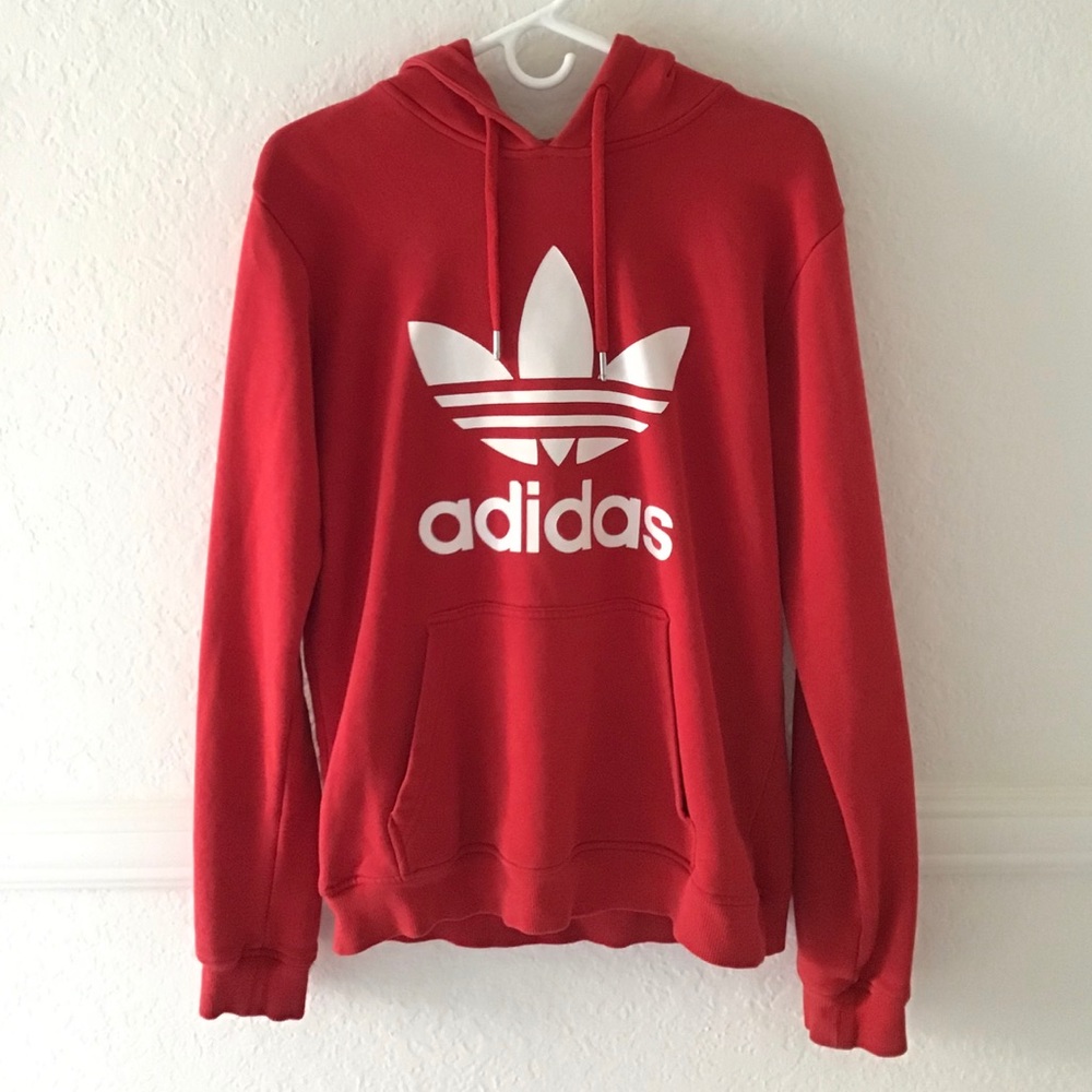 Red Adidas Sweater